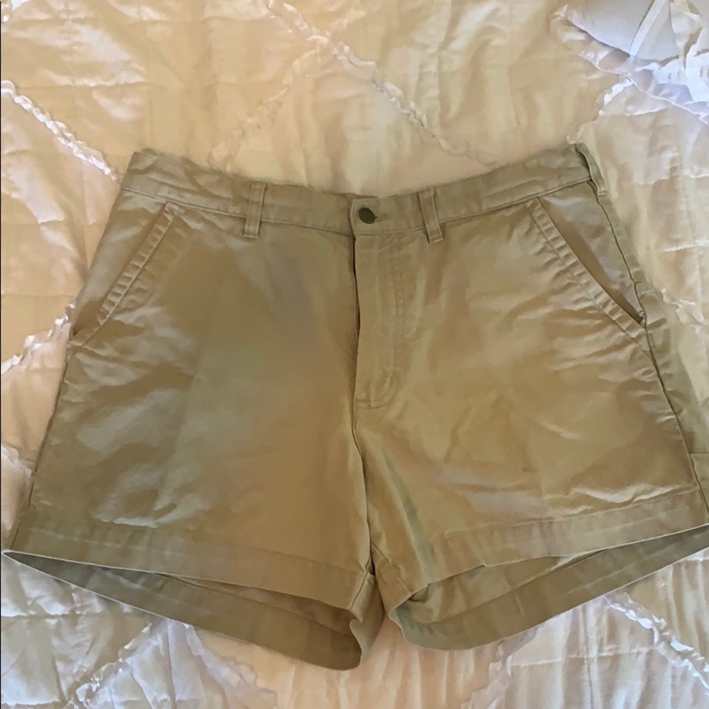 Patagonia Organic Cotton khaki shorts s36